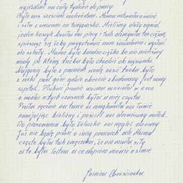 O mojej mamie z dziecięcych lat