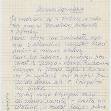 Stosunki sąsiedzkie