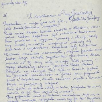 Z kapeluszem u pani Jaźwińskiej