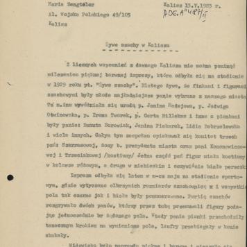 Żywe szachy w Kaliszu