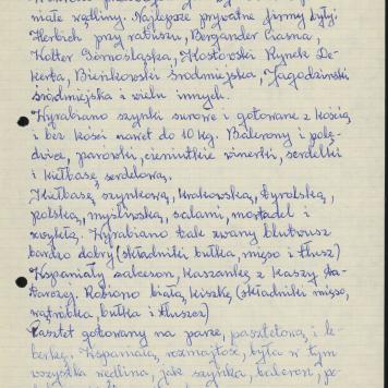 O wędlinach i mięsie w latach międzywojennych