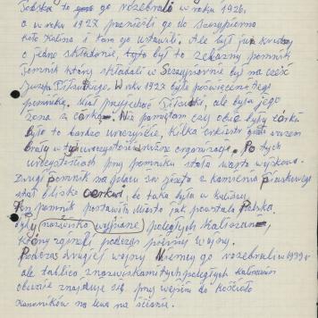 Pamiętam pomnik na Placu świętego Józefa