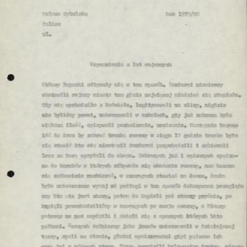 Wspomnienia z lat wojennych