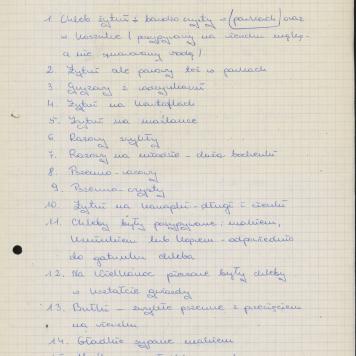 Wykaz rodzajów pieczywa wypiekanych przed I wojną światową