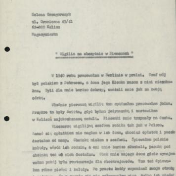 Wigilia na obczyźnie w Niemczech