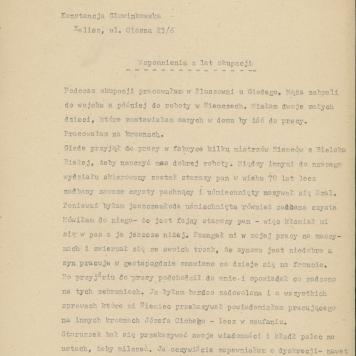 Wspomnienia z lat okupacji