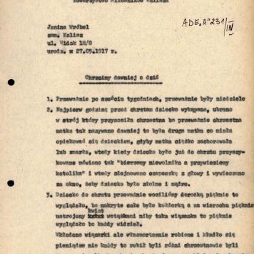 Chrzciny dawniej a dziś