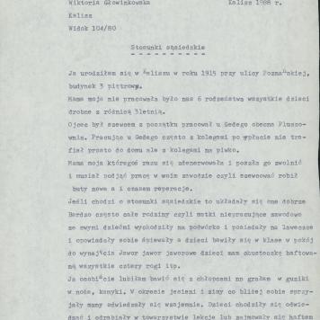 Stosunki sąsiedzkie