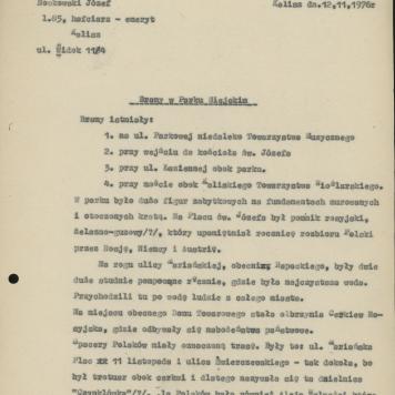 Bramy w Parku Miejskim