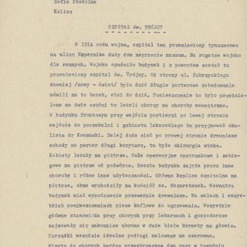 Szpital św. Trójcy