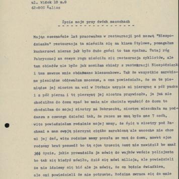 Życie moje przy dwóch macochach