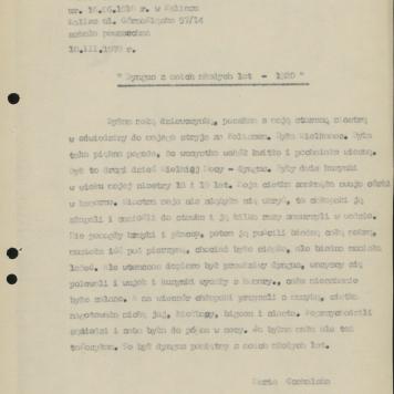 Dyngus z moich młodych lat - 1920