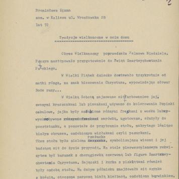 Tradycje wielkanocne w moim domu