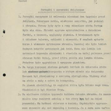 Porządki i sprawunki świąteczne