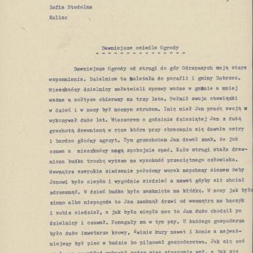 Dawniejsze osiedle Ogrody