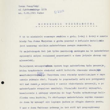 Niedziela wielkanocna