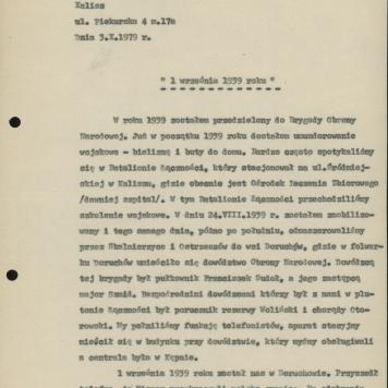 1 września 1939 roku