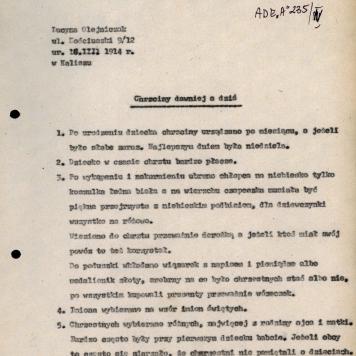 Chrzciny dawniej a dziś