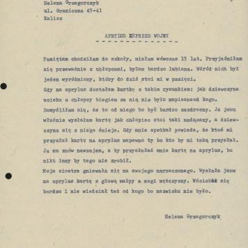 Aprilis sprzed wojny