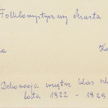 Dekoracja wnętrz klas szkolnych - lata 1922-1929 r.