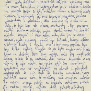 Choinka u mojej mamy