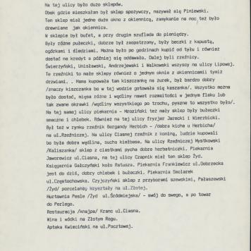 Sklepy kaliskie przed wojną