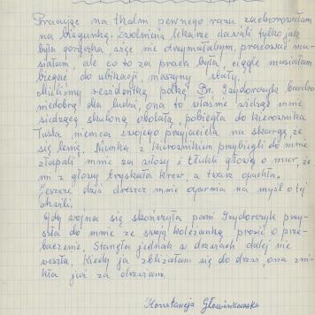 Moje wspomnienia okupacyjne