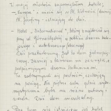 Hotele, restauracje i cukiernie w okresie międzywojennym