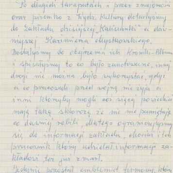 Dawna fabryka Kazimierza Mystkowskiego