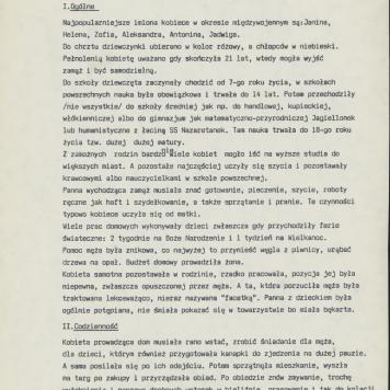 Kobieta - okres 20-lecia międzywojennego