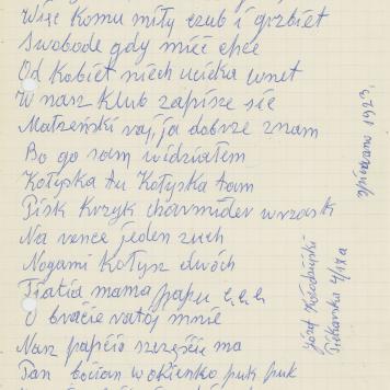 Kawaler zuch, kawaler pan