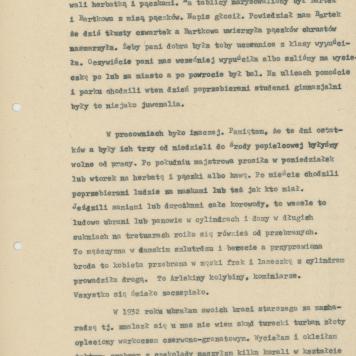 II część Pamiętnika rodzinnego i znajomych "Moi, ja i moje miasto", cz. 4