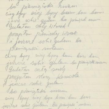 Gulałem cały poniedziałek