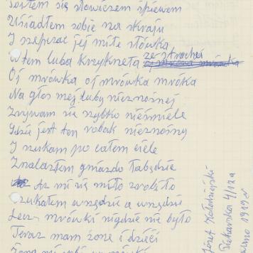 Poszedłem z lubą do gaju