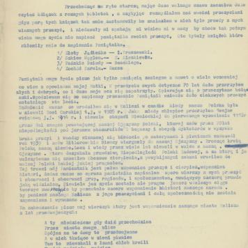 Wstęp do Pamiętnika napisanego przez Antoniego Jankowskiego