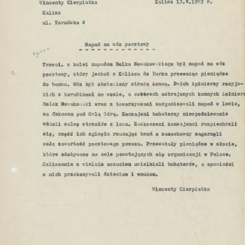 Napad na wóz pocztowy