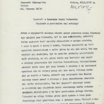 Opowieść o herszcie bandy Walewskim