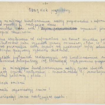 Obrządek pogrzebowy - wytyczne konkursu Koła Miłośników Folkloru Miasta Kalisza, cz. 1