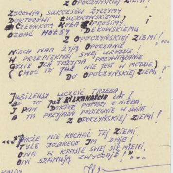 Jubileusz Opoczyńskiego Koła Folklorystycznego