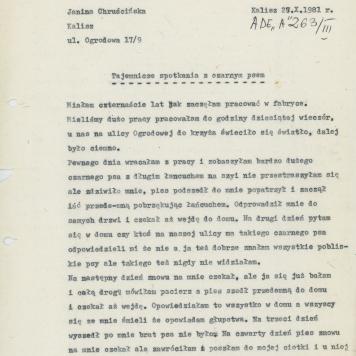 Tajemnicze spotkania z czarnym psem