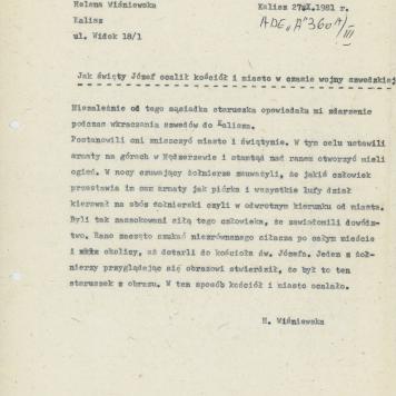 Jak święty Józef ocalił kościół i miasto w czasie wojny szwedzkiej