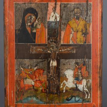 Ukrzyżowanie Chrystusa. Ikona