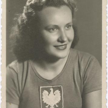 Fotografia zawodniczki Janiny Kaźmierczak