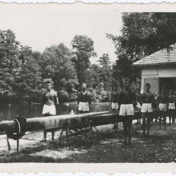 Fotografia, Zawodnicy na przystani KTW w Kaliszu