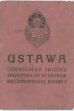 Legitymacja członkowska Centralnego Związku Zawodowego Kelnerów Rzeczypospolitej Polskiej w Kaliszu 