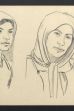 Szkice głów kobiecych - Albania